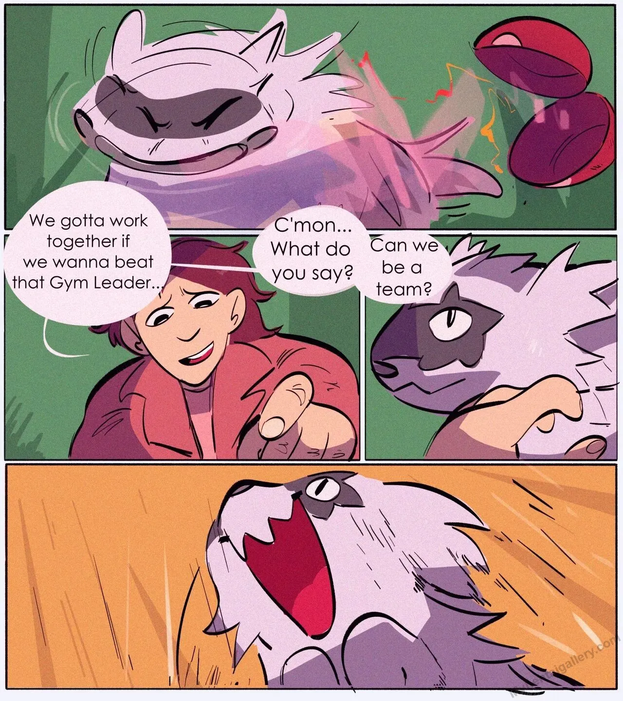 Some One On One Training porno comics