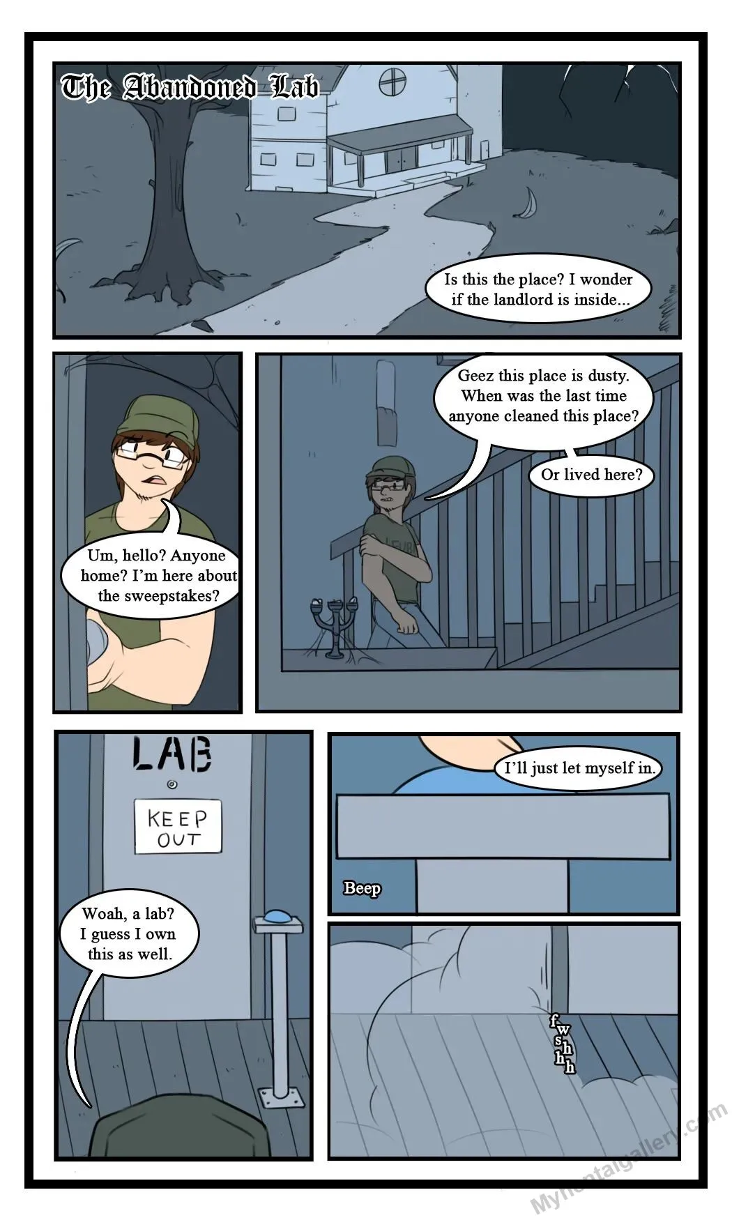 The Abandoned Lab porno comics