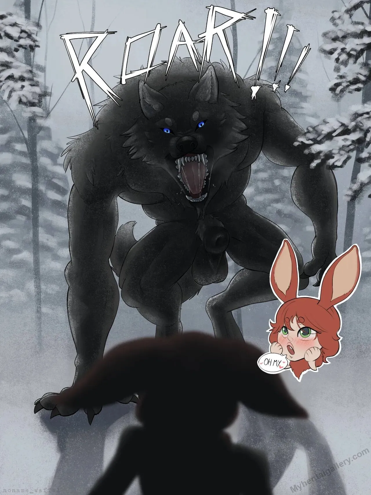Wolf & Hare porno comics Cover