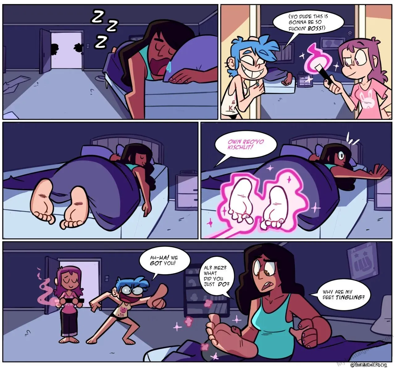 Rhea The Lee porno comics