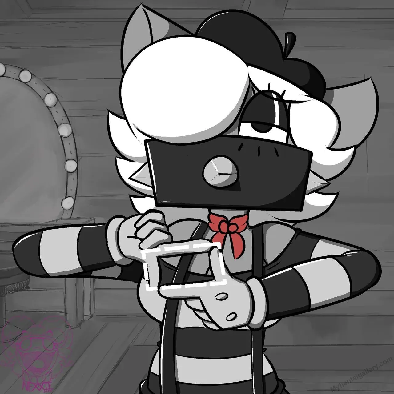 Mime In A Box porno comics