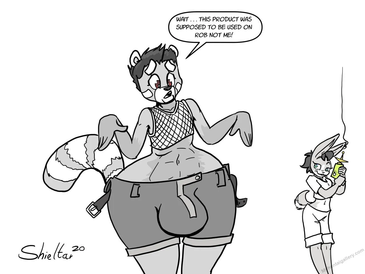 Rhona & Buds - Backfiring Revenge porno comics