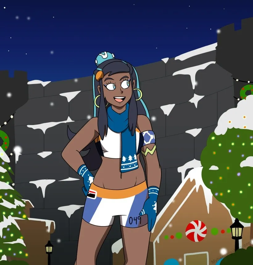 Gingerbread Village - Nessa porno comics