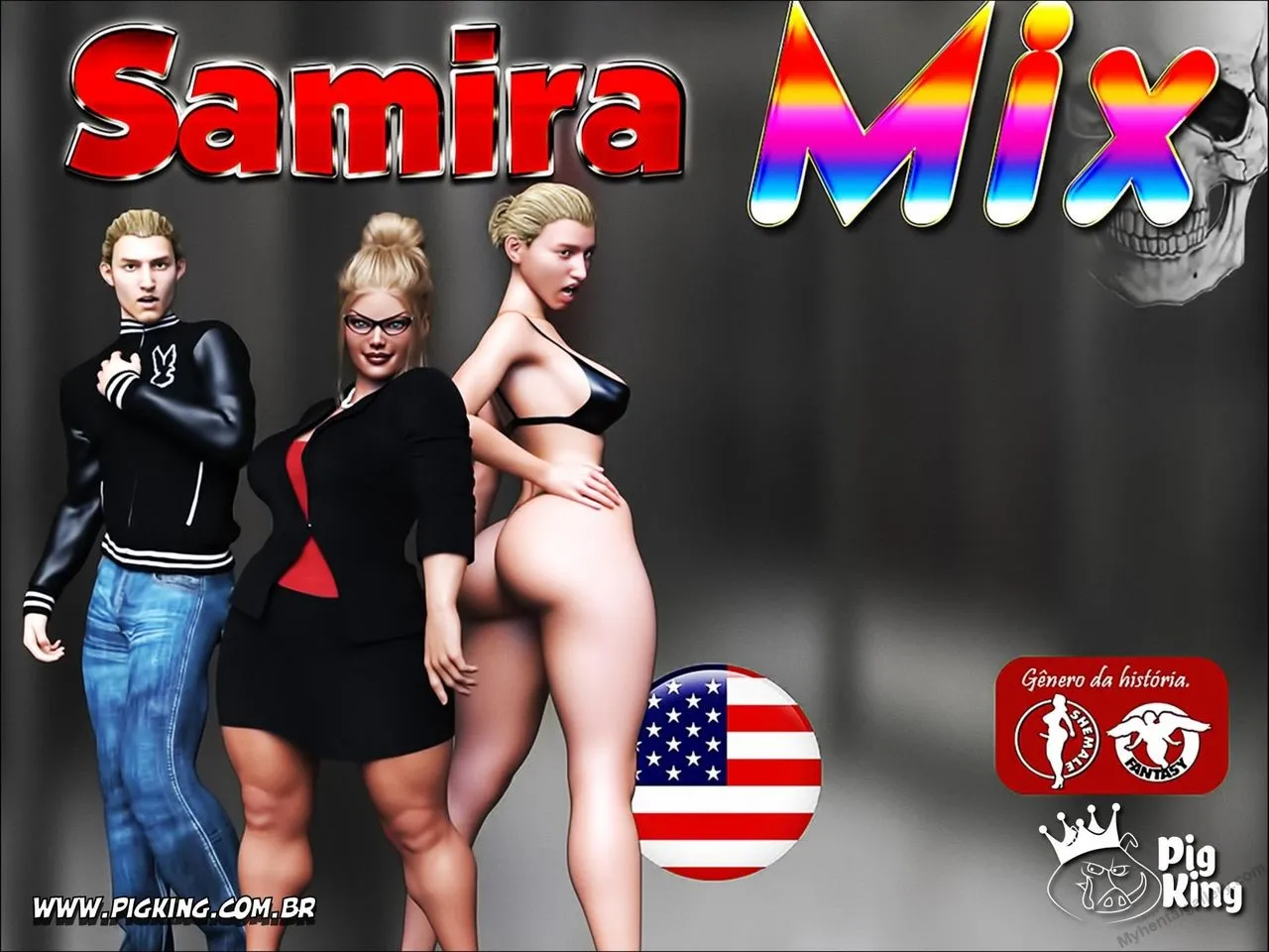 Samira - Mix 1 porno comics Cover