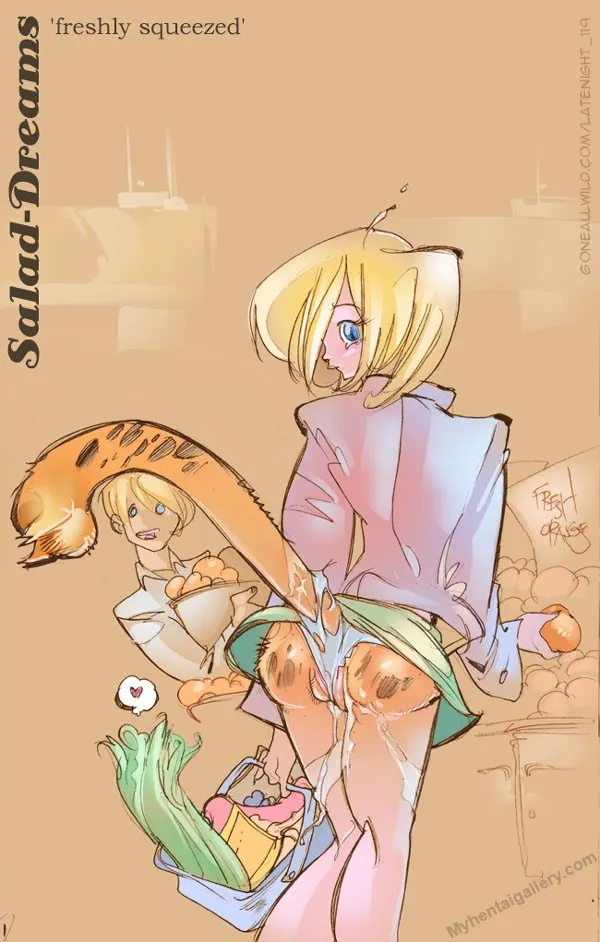 Salad-Dreams porno comics Cover