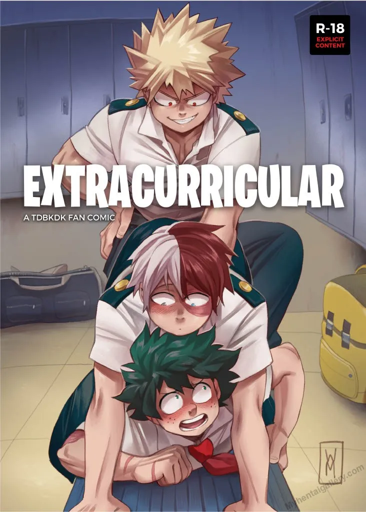 Extracurricular porno comics Cover