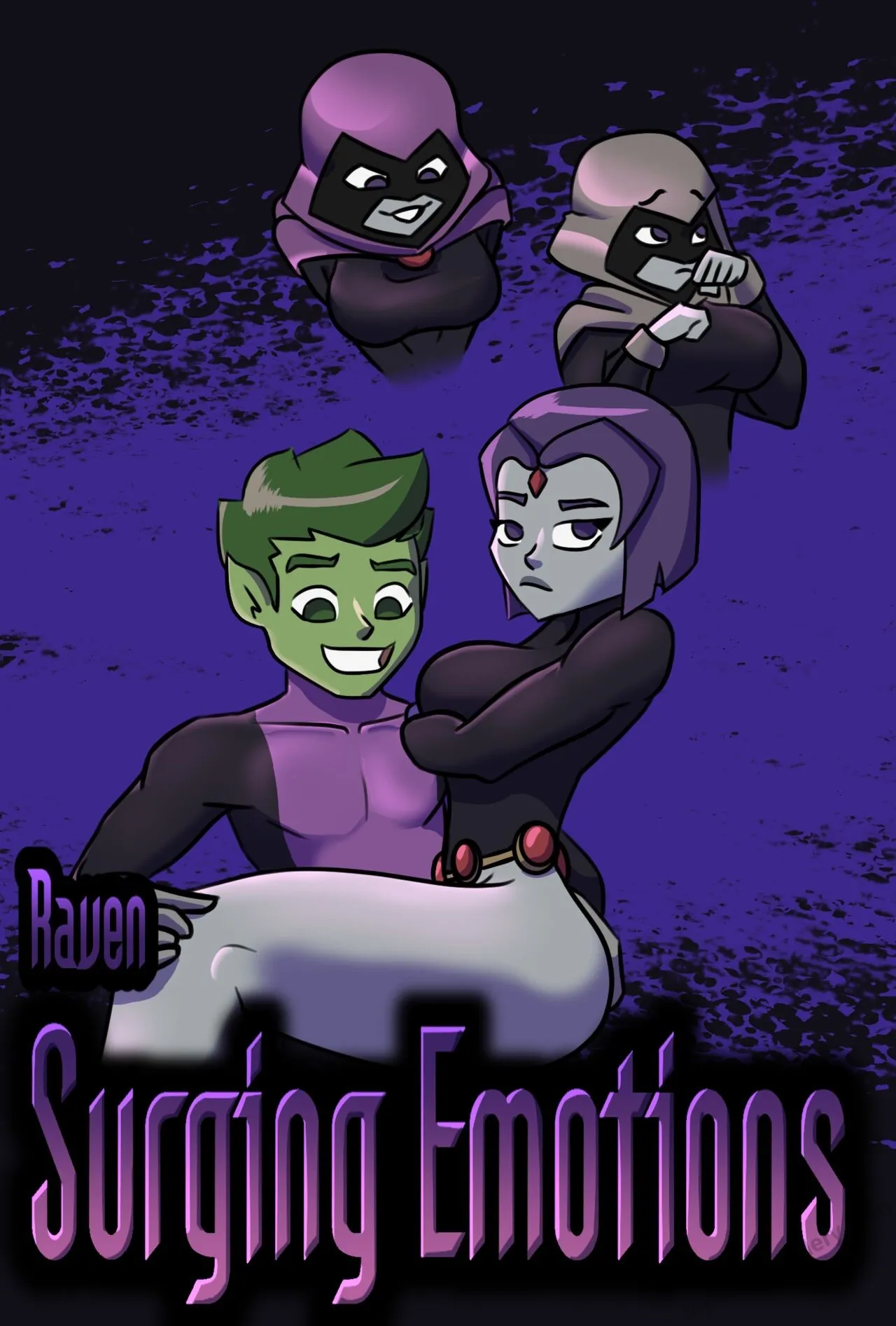 Raven Surging Emotions porno comics