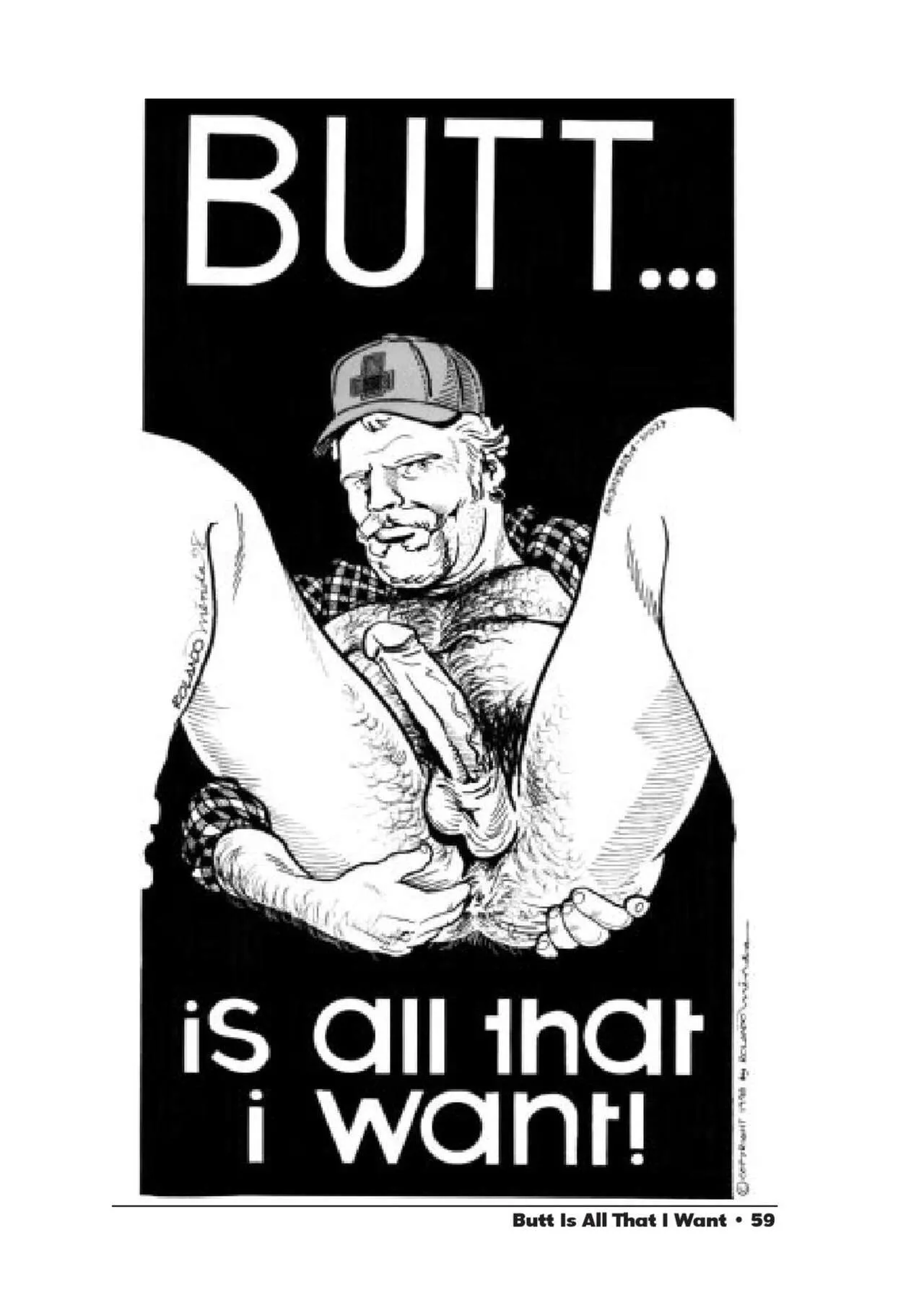 Butt Is All That I Want porno comics