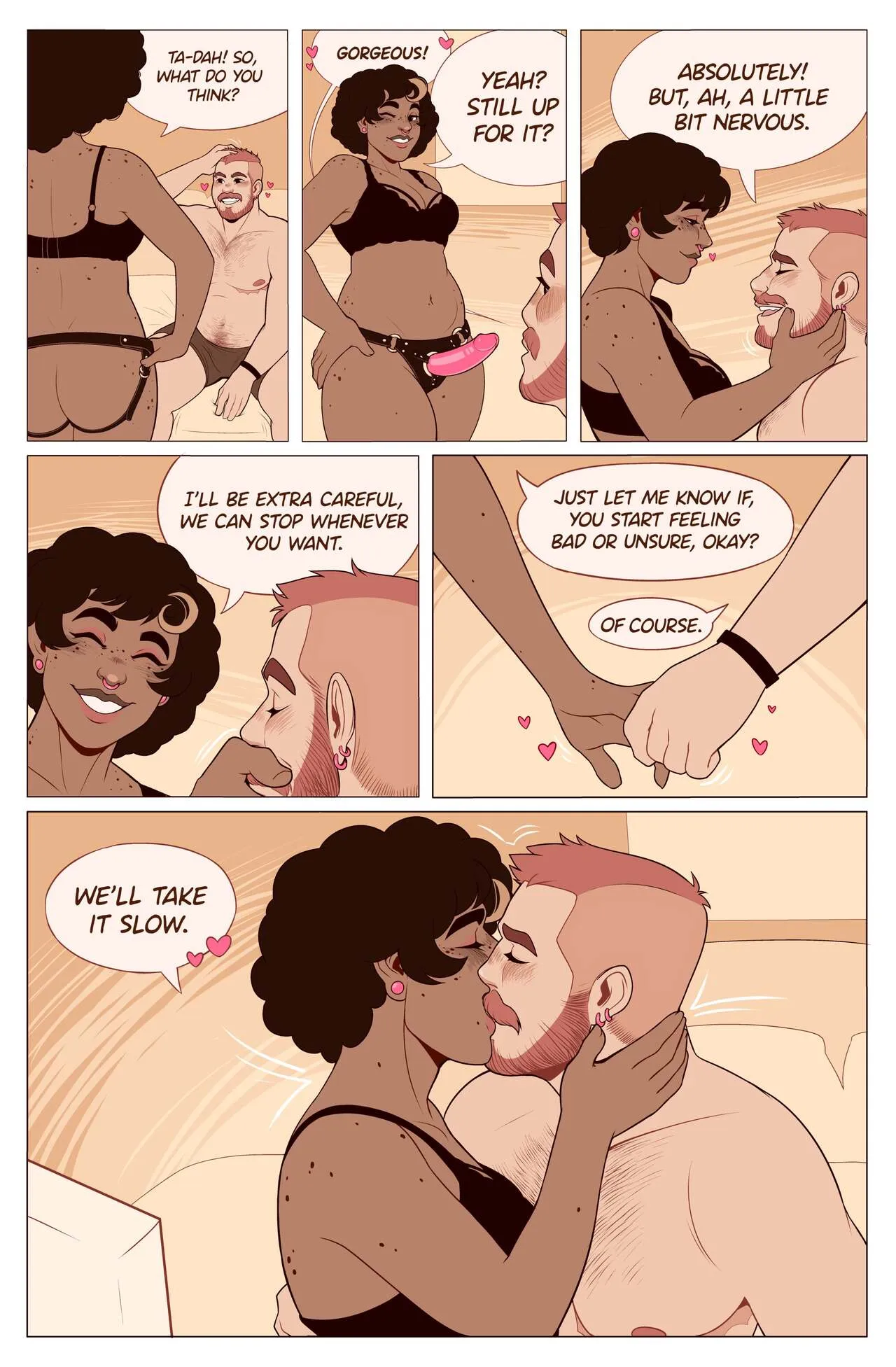 Trying New Things porno comics Cover