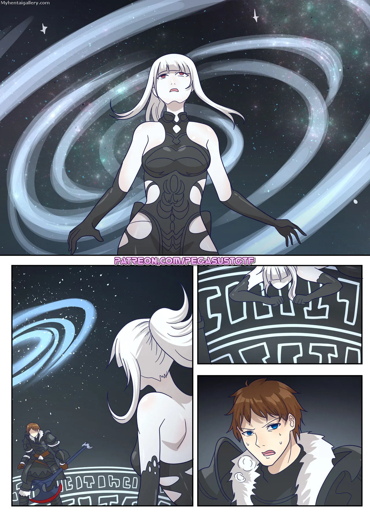 Warrior Into Omega-F porno comics