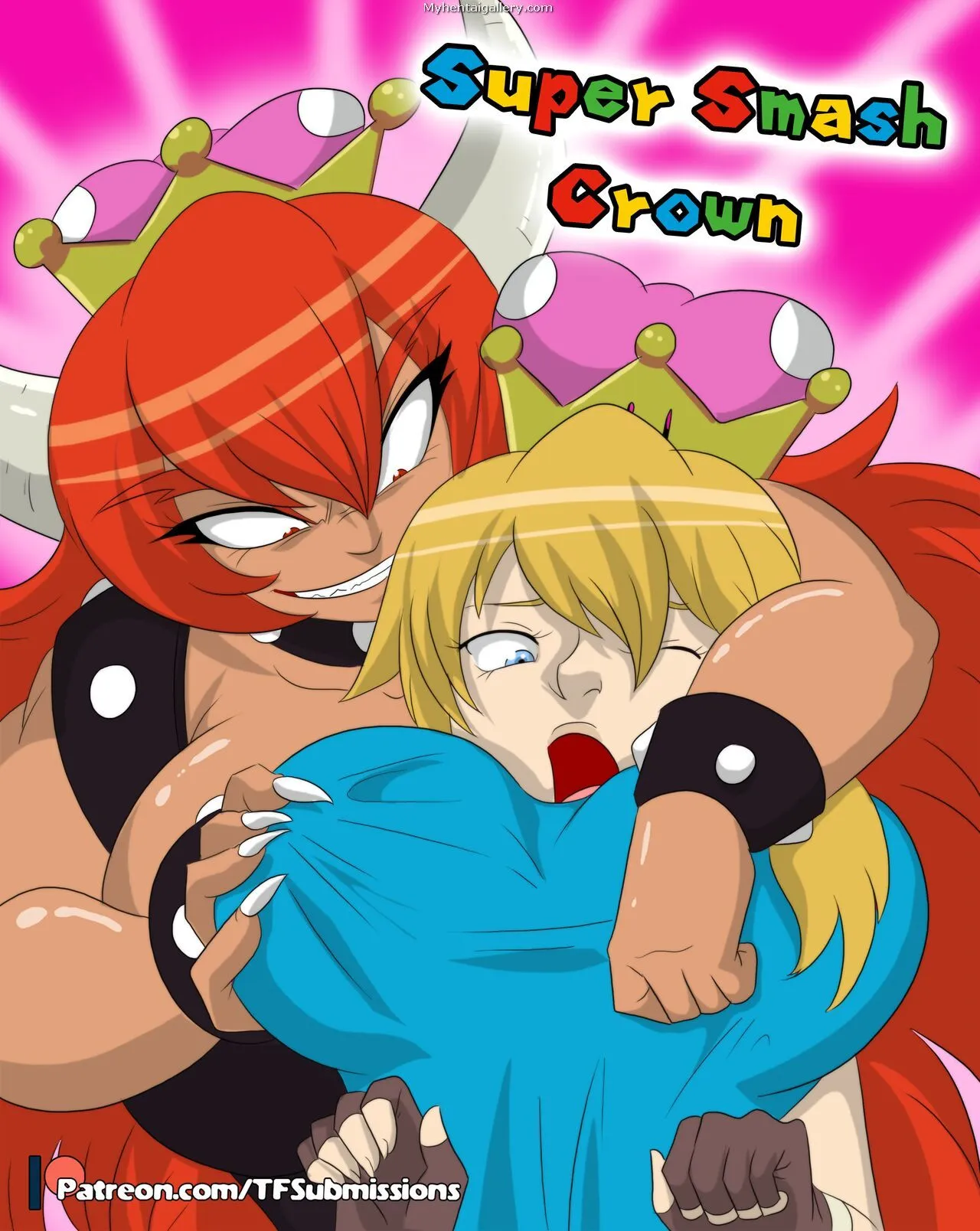 Super Smash Crown porno comics Cover