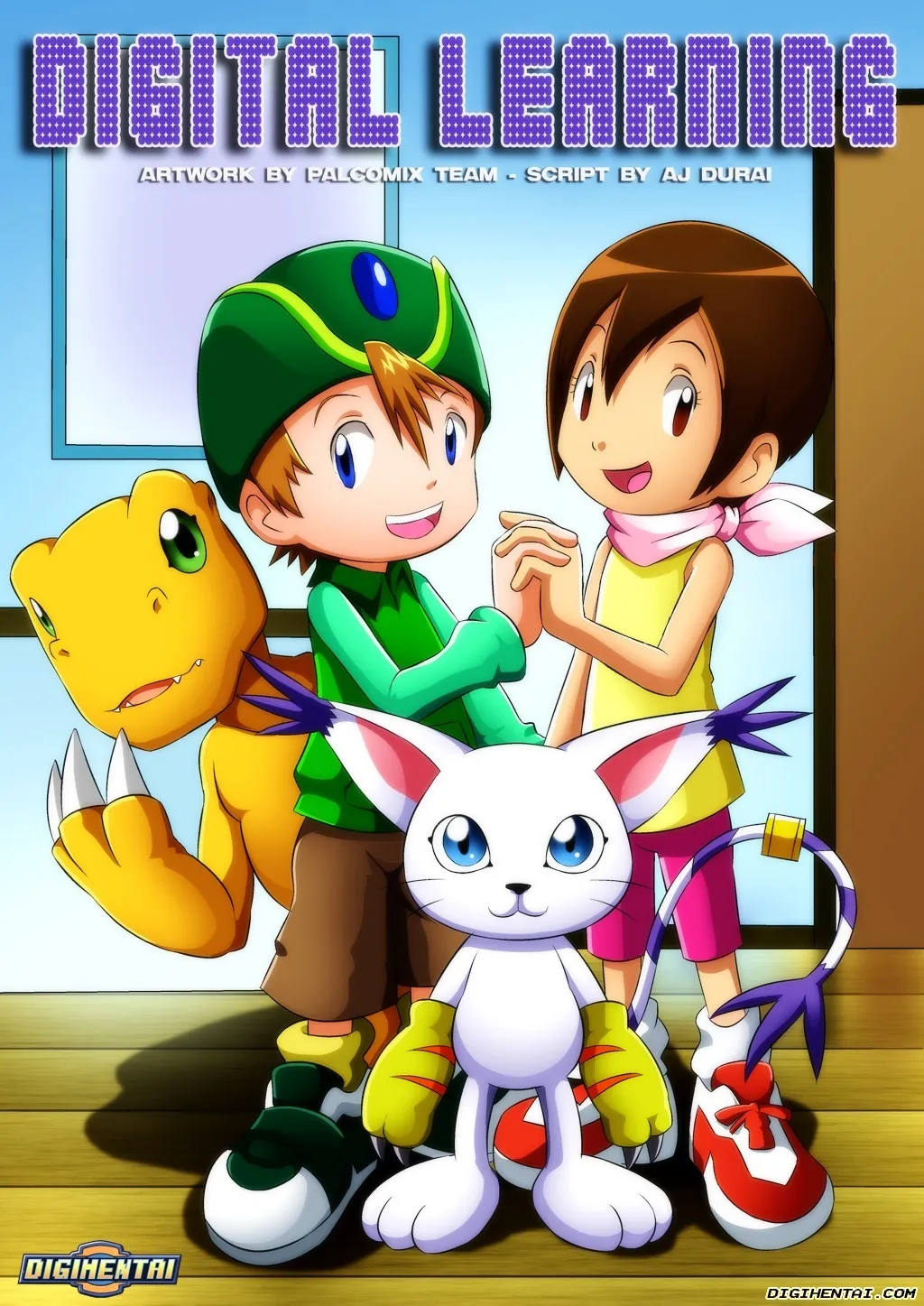 Digital Learning porno comics Cover