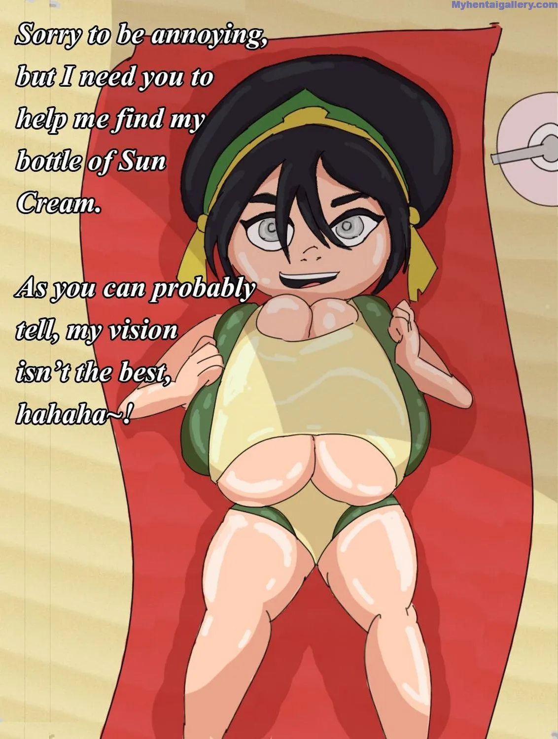 Toph Sunscreen porno comics