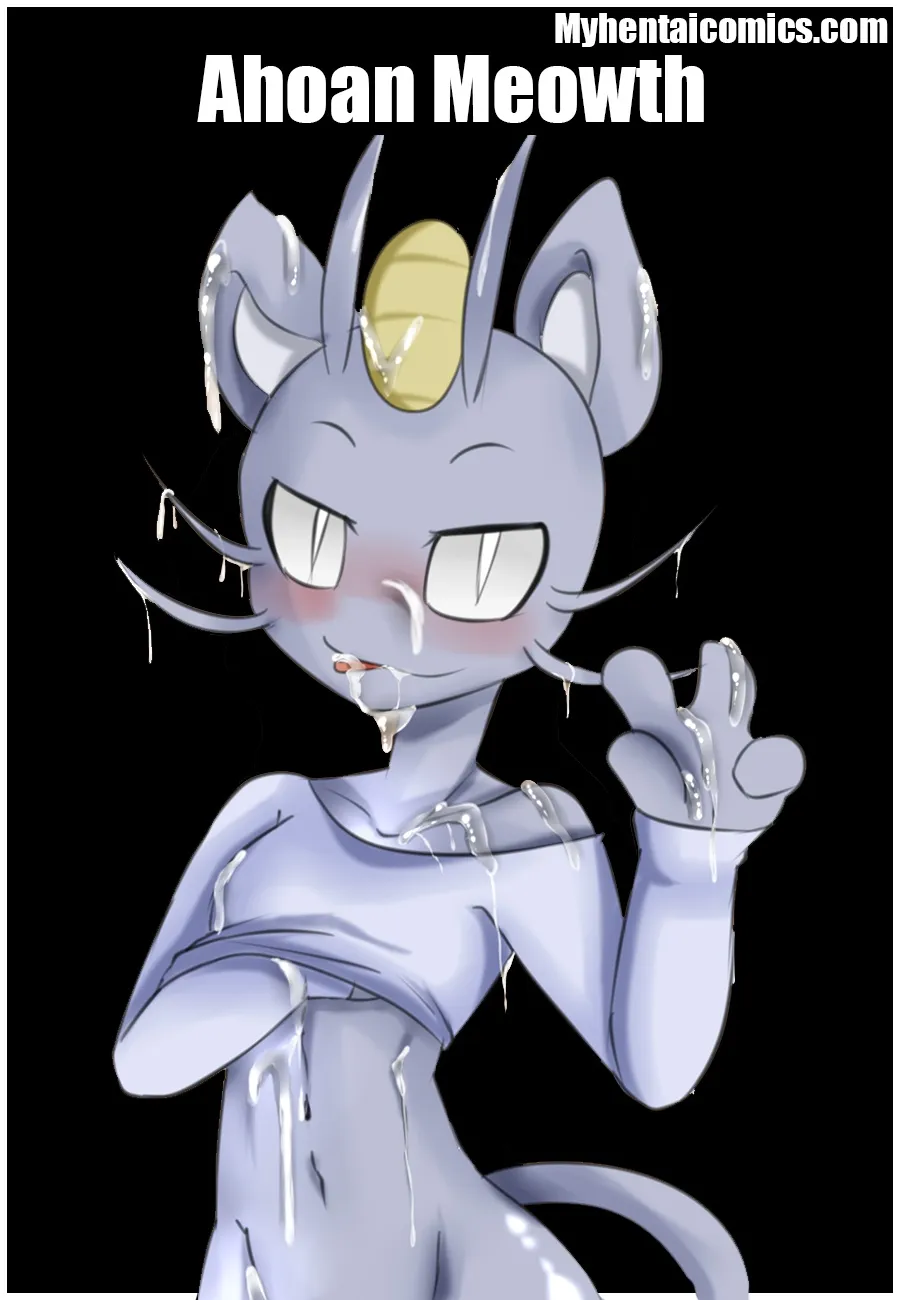 Ahoan Meowth porno comics Cover