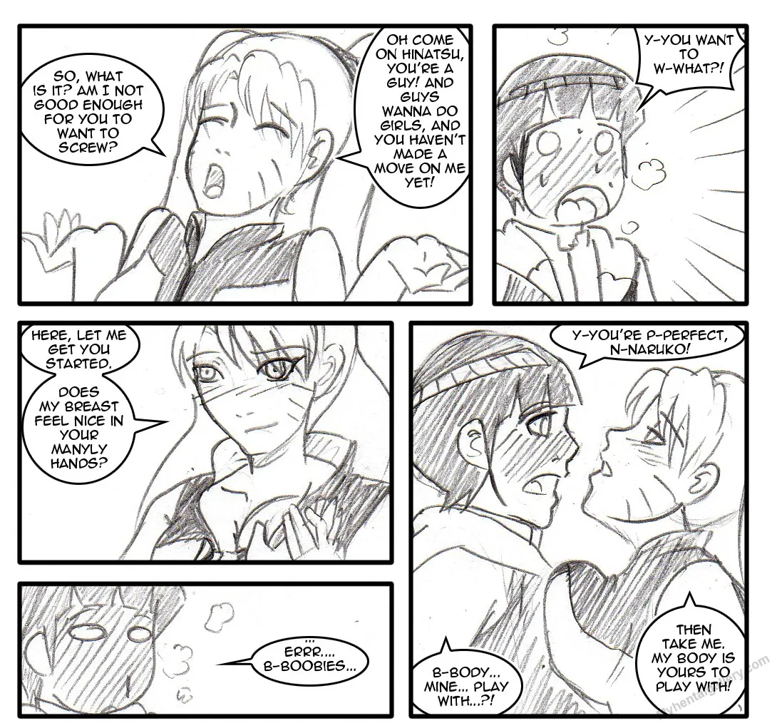 Genderbent NaruHina porno comics