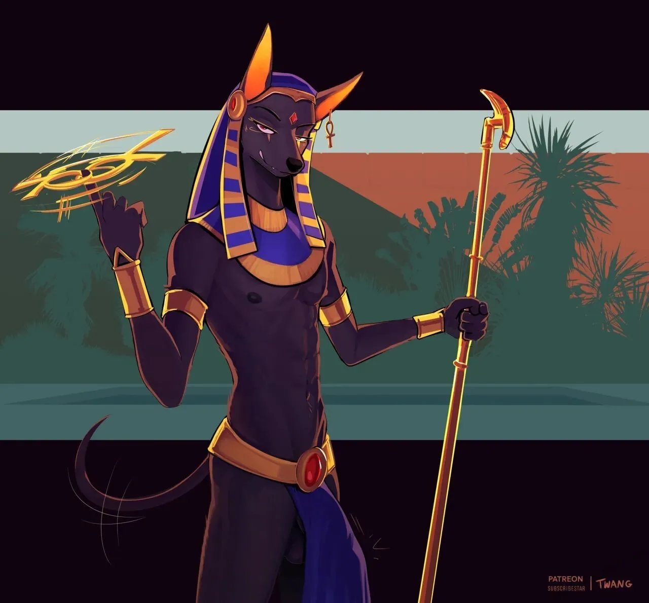 Anubis! porno comics