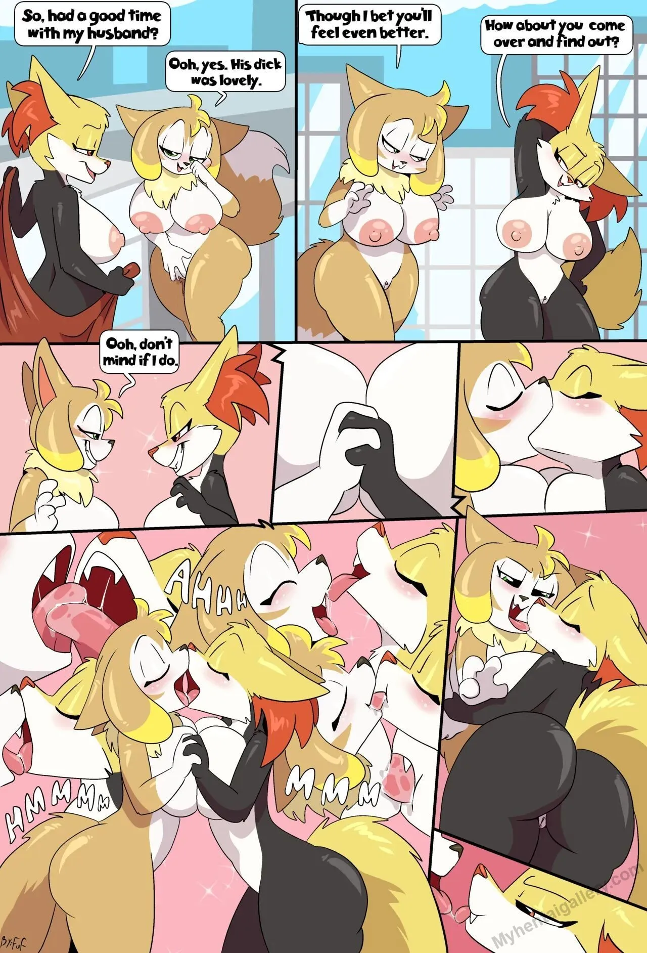 A Vixen's Victory porno comics