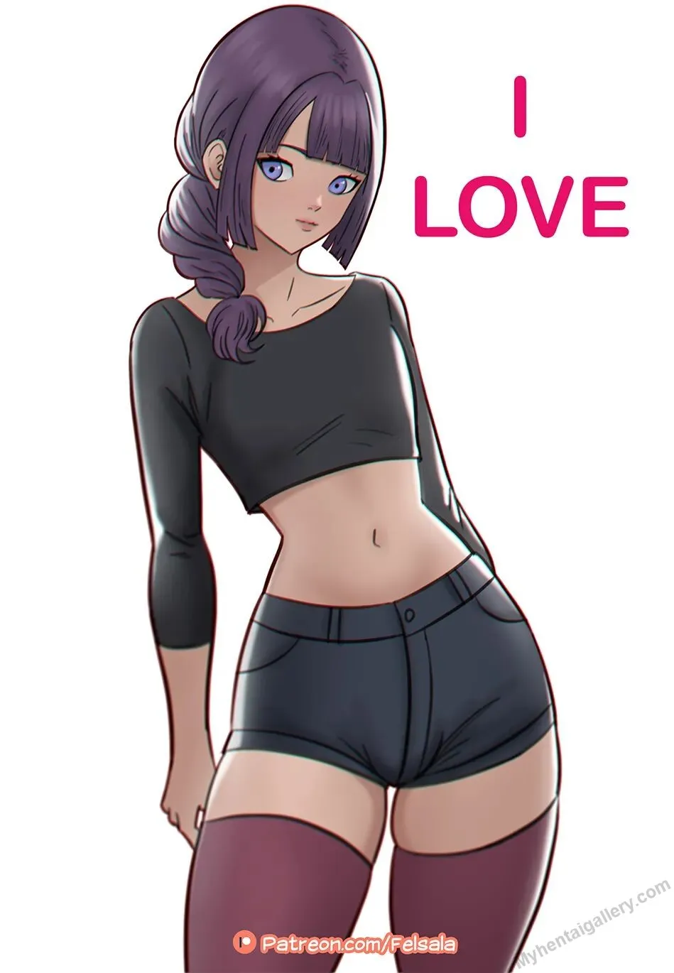 I Love porno comics Cover