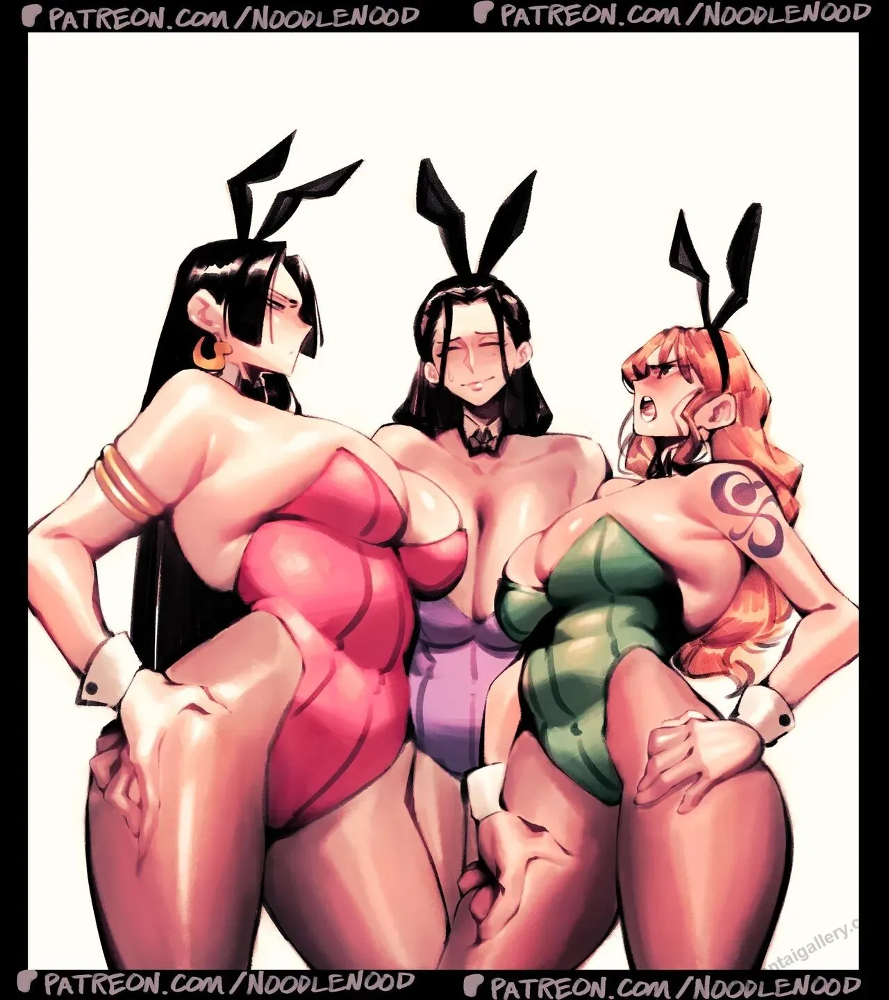 One Piece Bunny Girls porno comics Cover