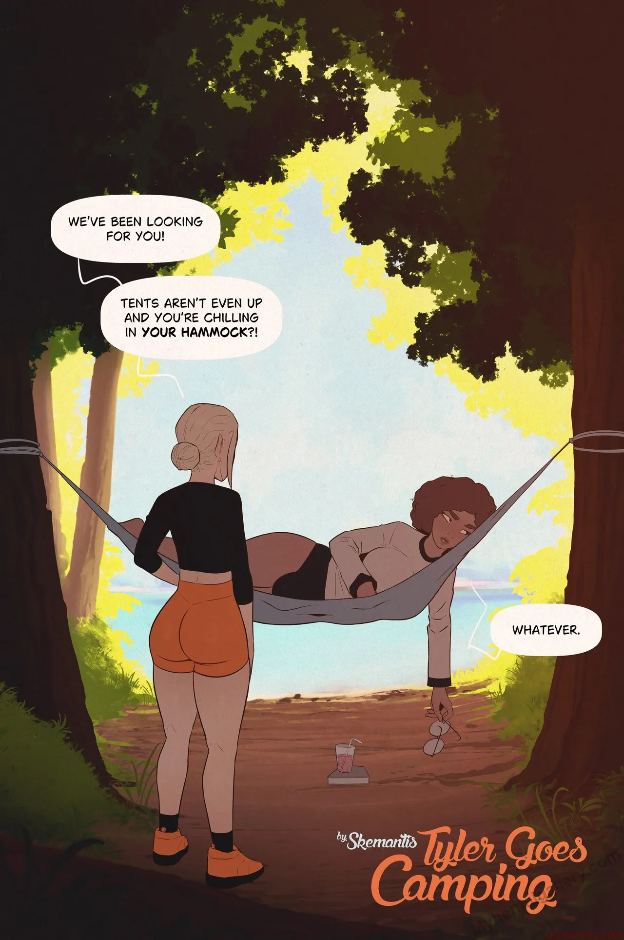 Tyler Goes Camping 1 porno comics