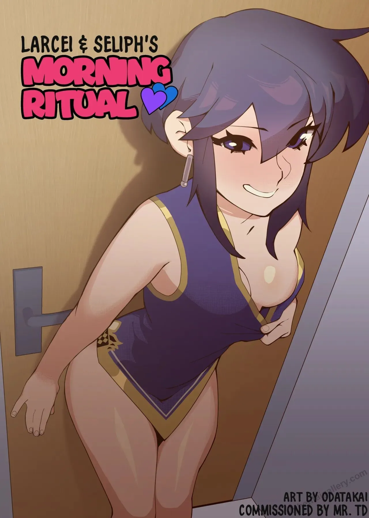 Larcei & Seliph's Morning Ritual porno comics Cover