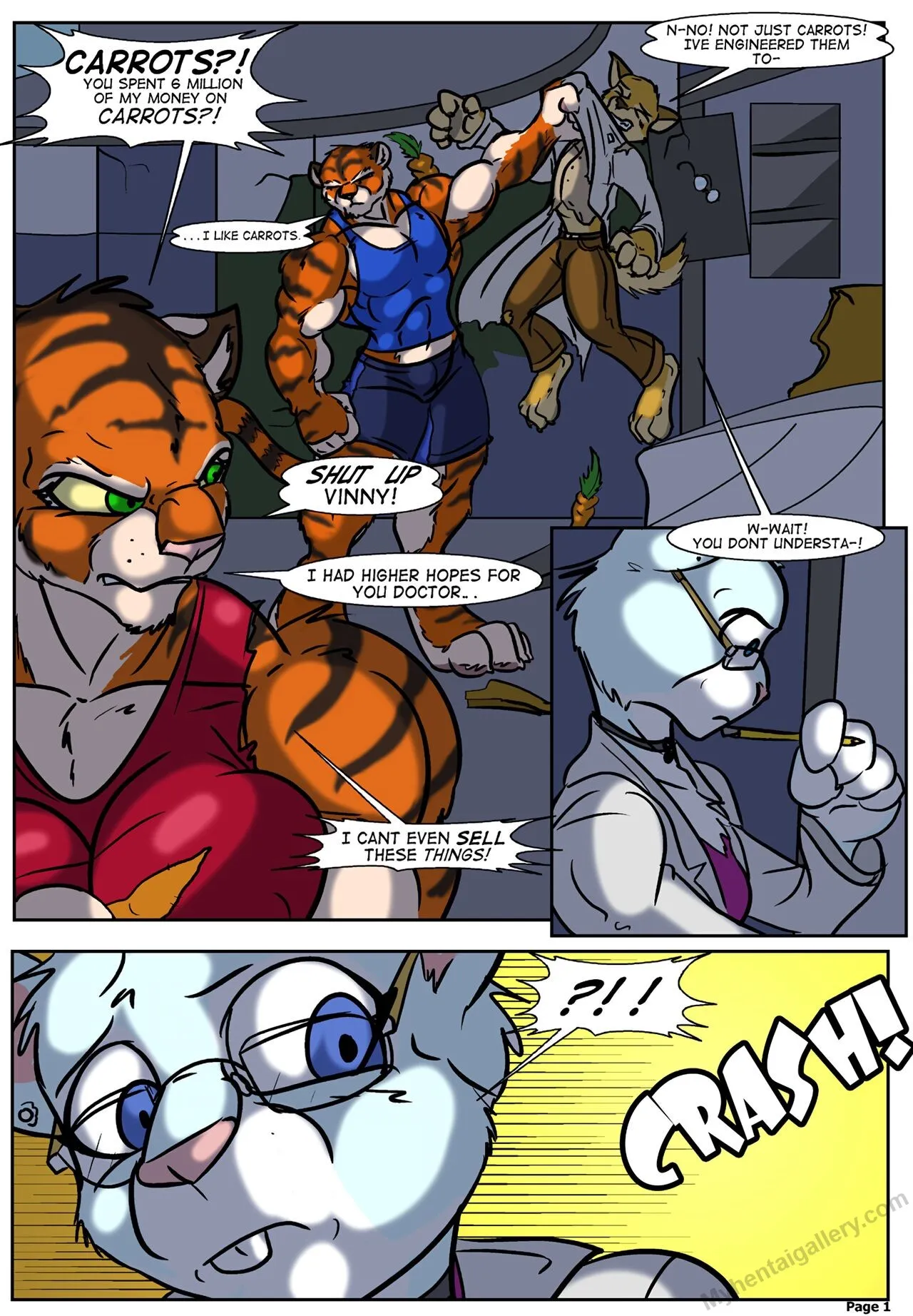 Carrots Are Bad porno comics