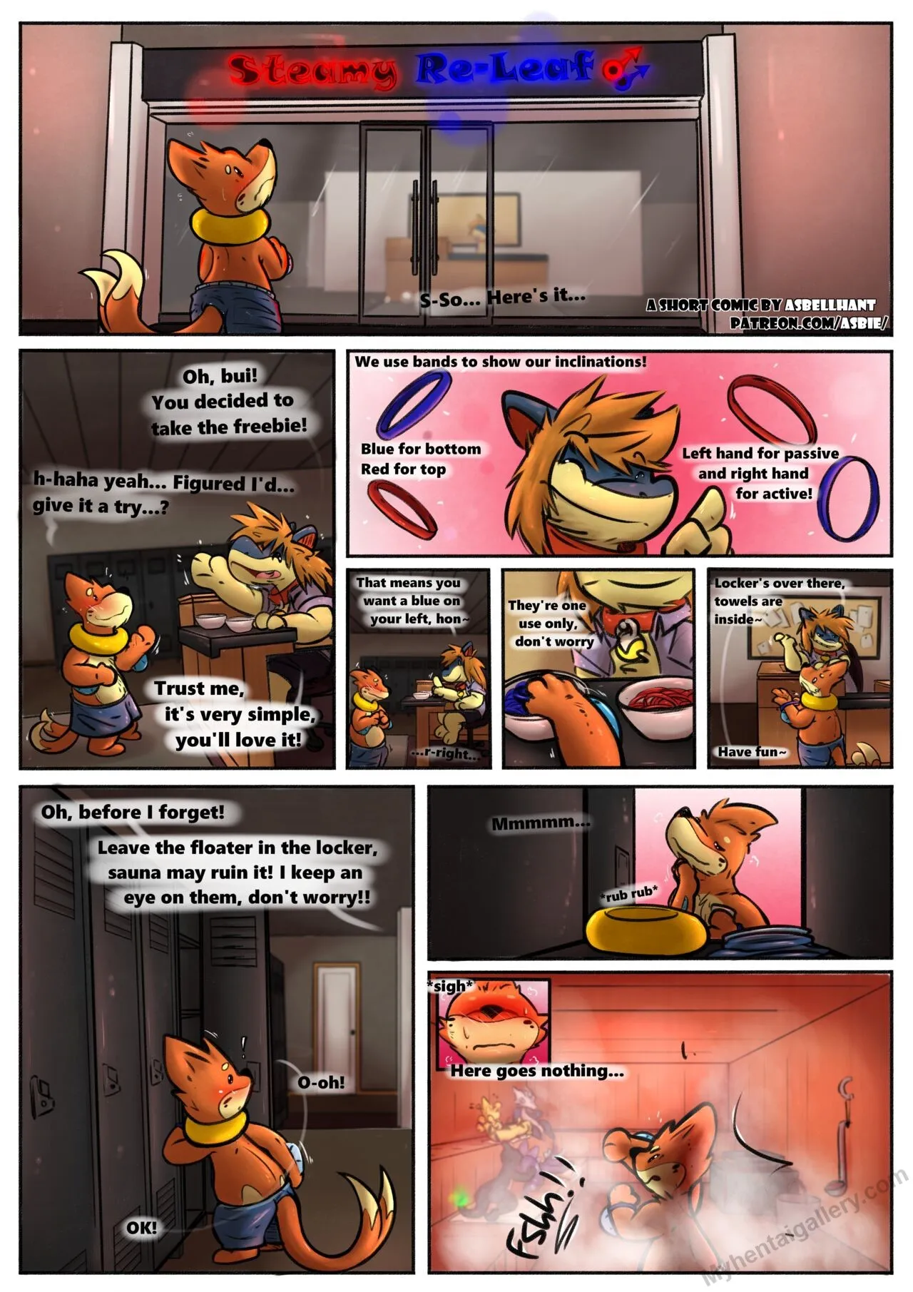 Steamy Re-Leaf porno comics