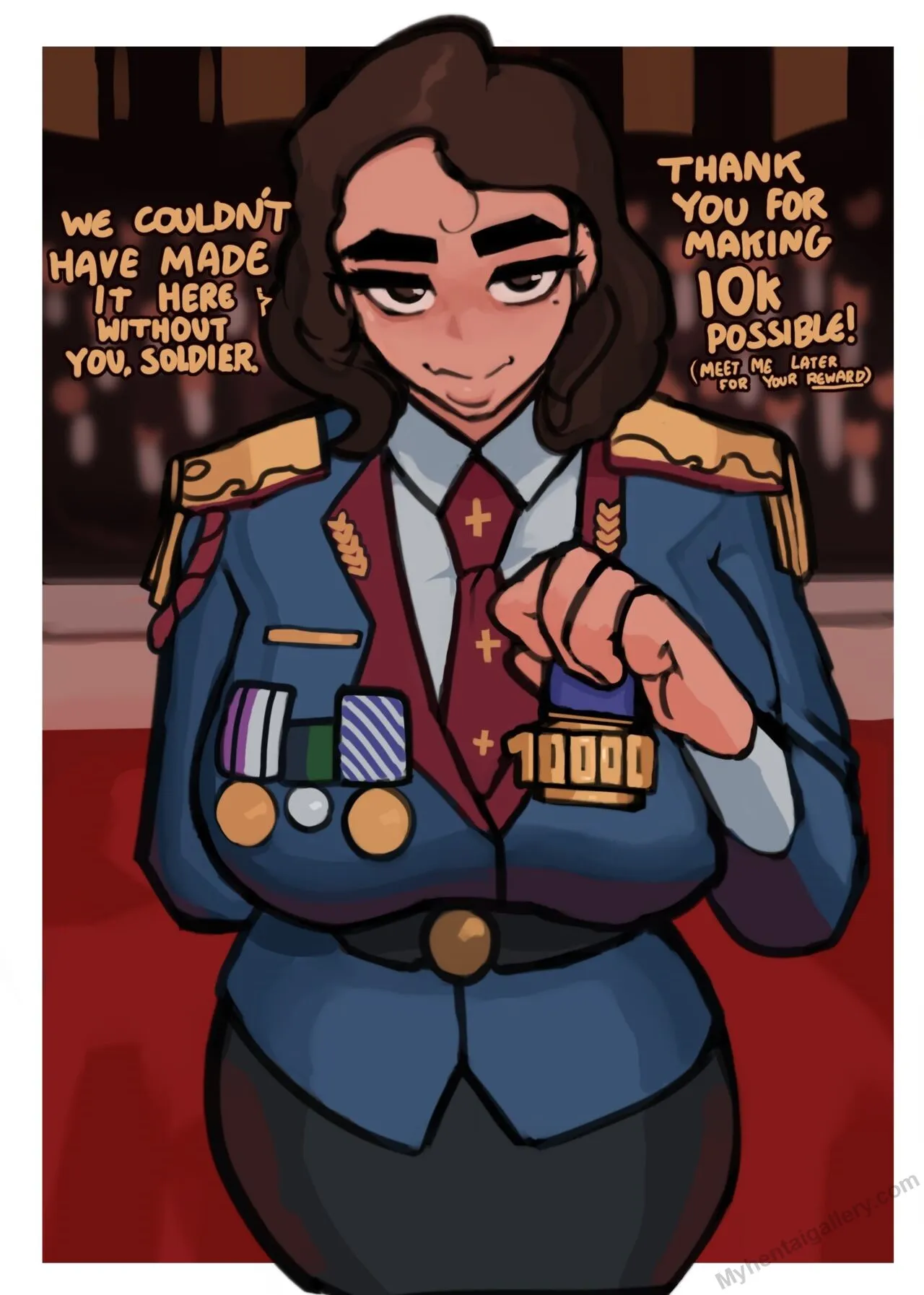 Celebrating With Maya porno comics Cover