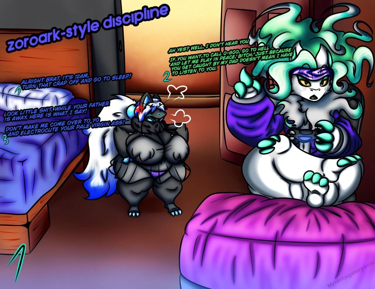 A Zoroark-Style Discipline porno comics