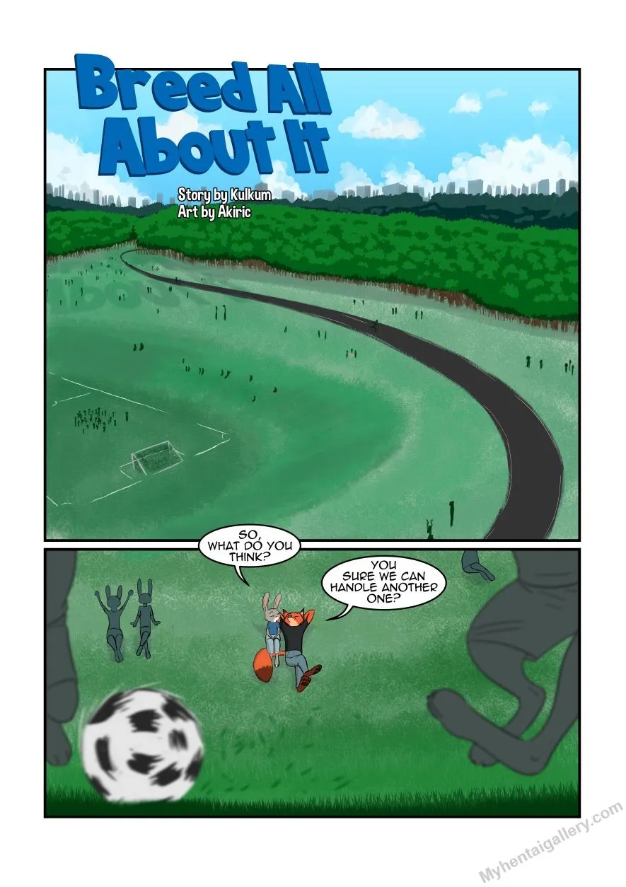 Breed All About It porno comics Cover