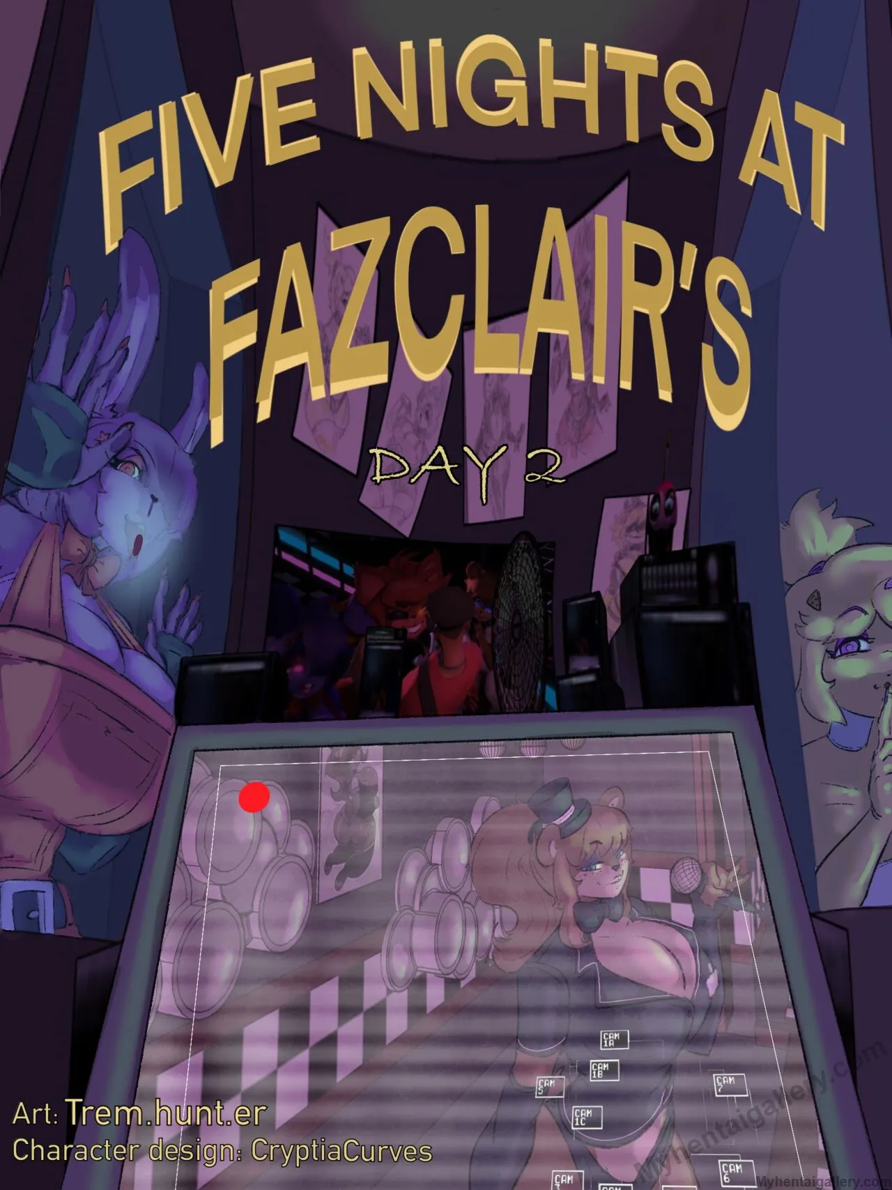 Five Nights At Fazclair's - Night 2 porno comics