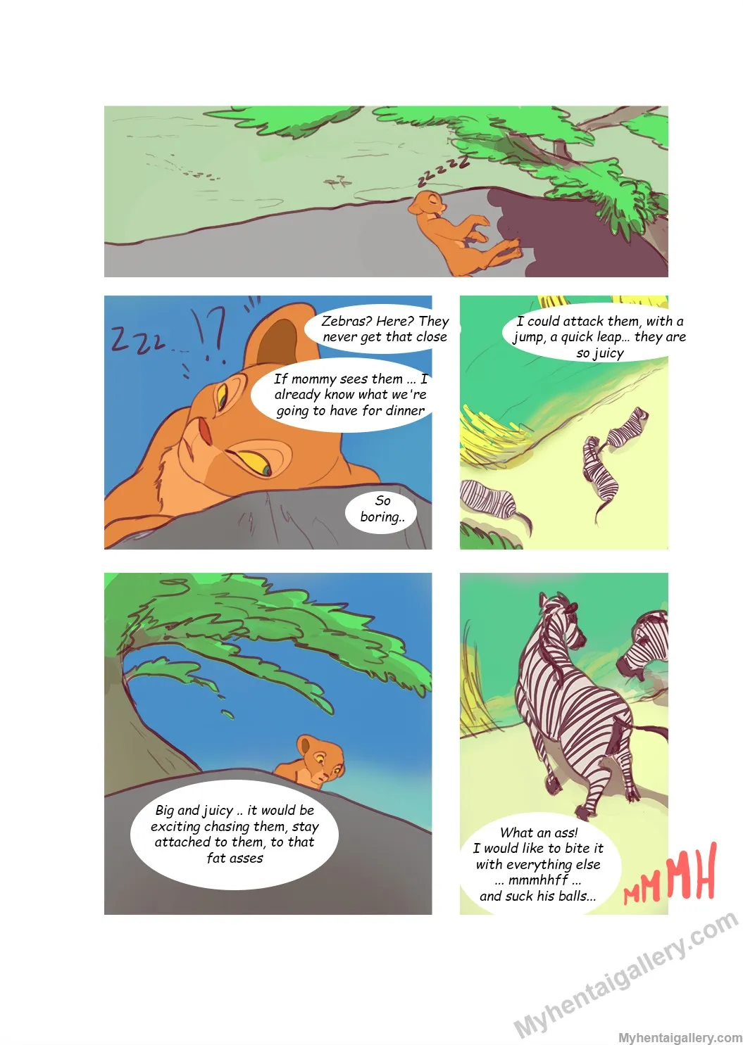 Nala's Problem porno comics