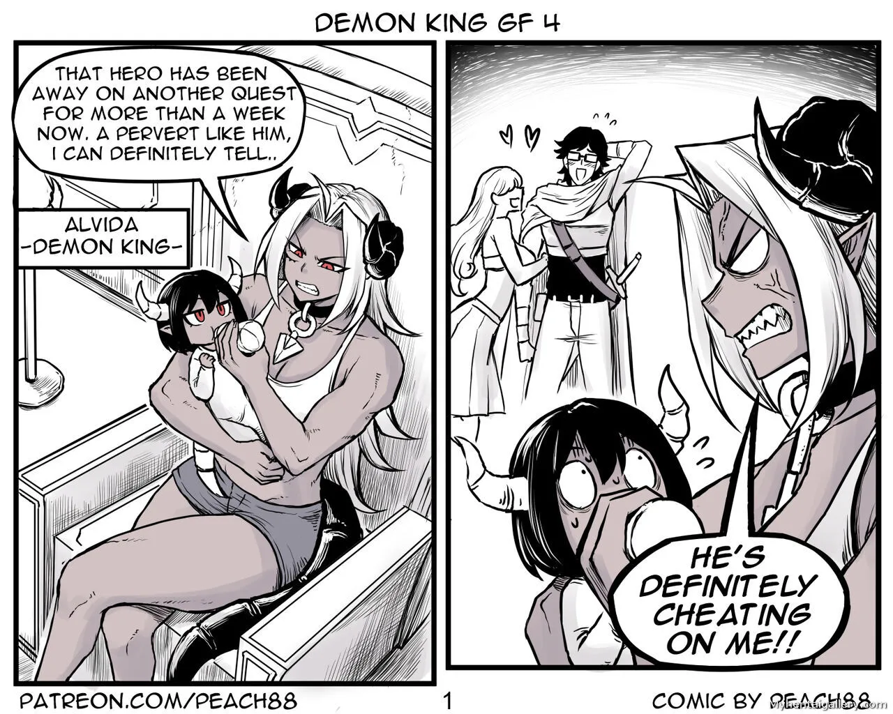 Demon King GF 8 porno comics