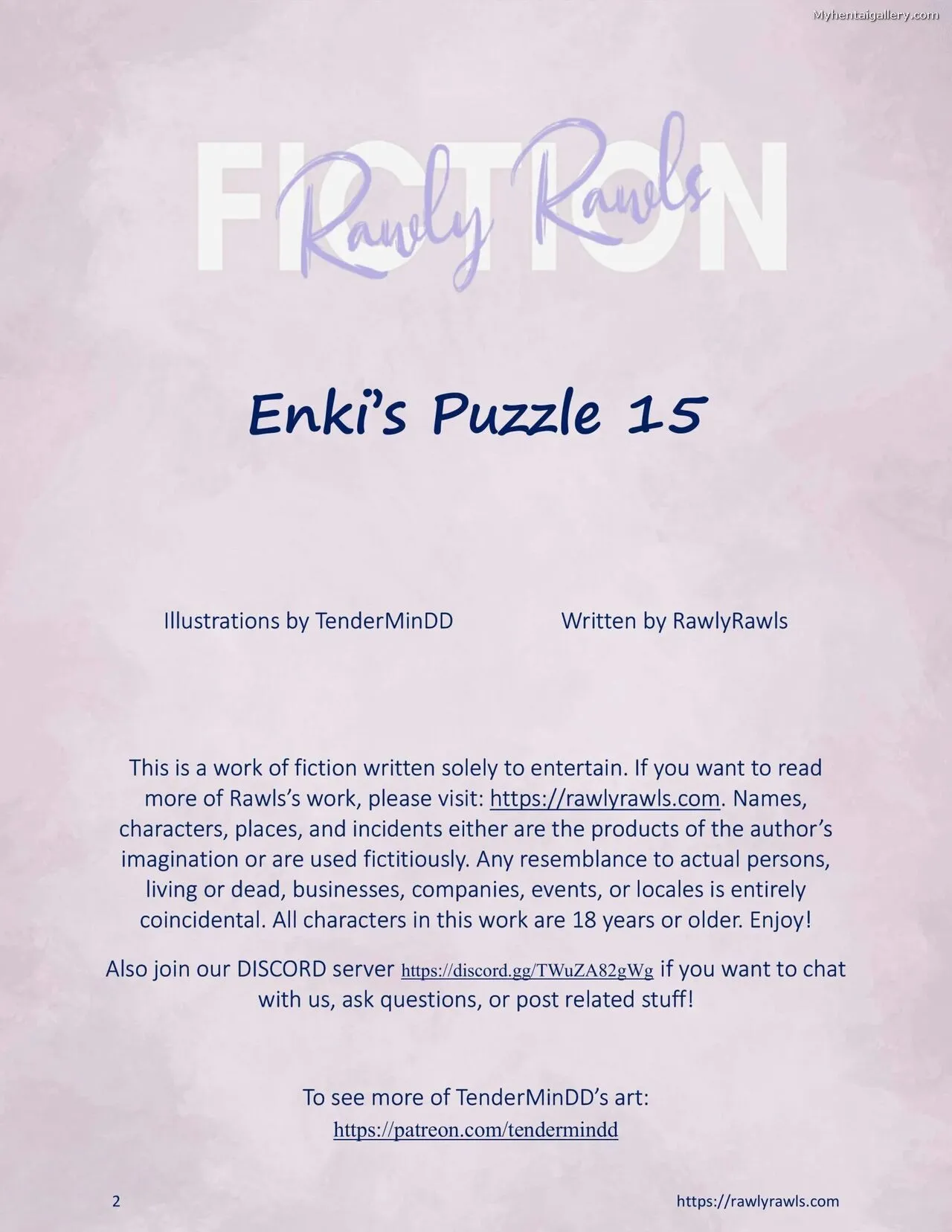Enki's Puzzle 15 porno comics
