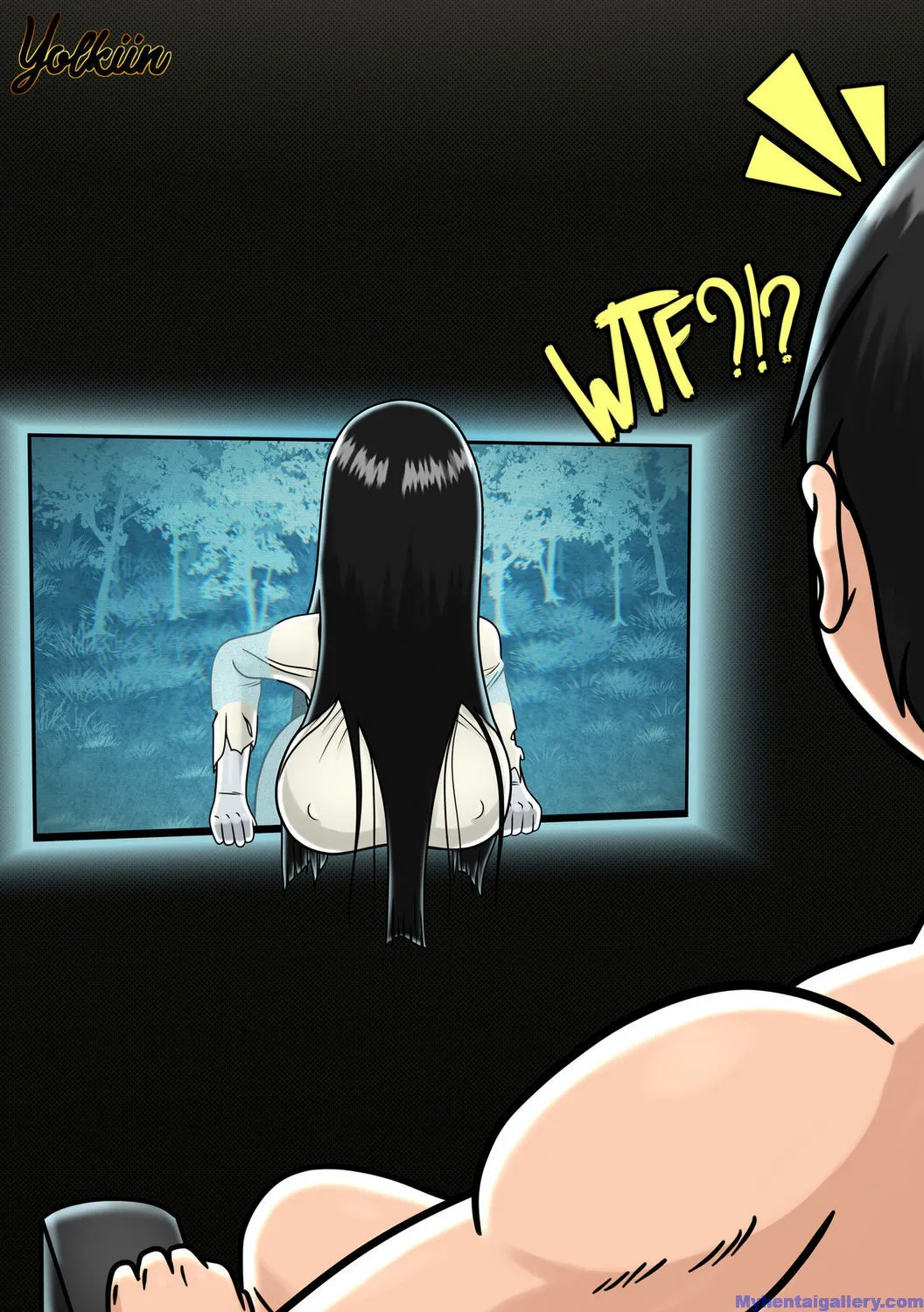 Sadako, The Horny Ghost porno comics