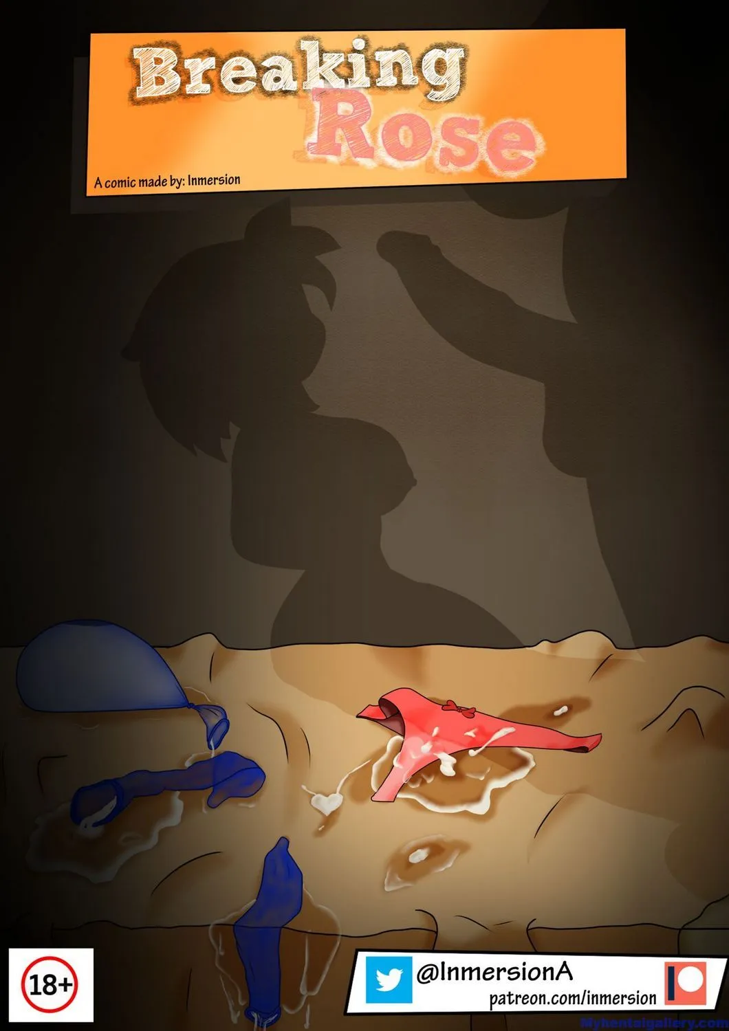 Breaking Rose porno comics Cover