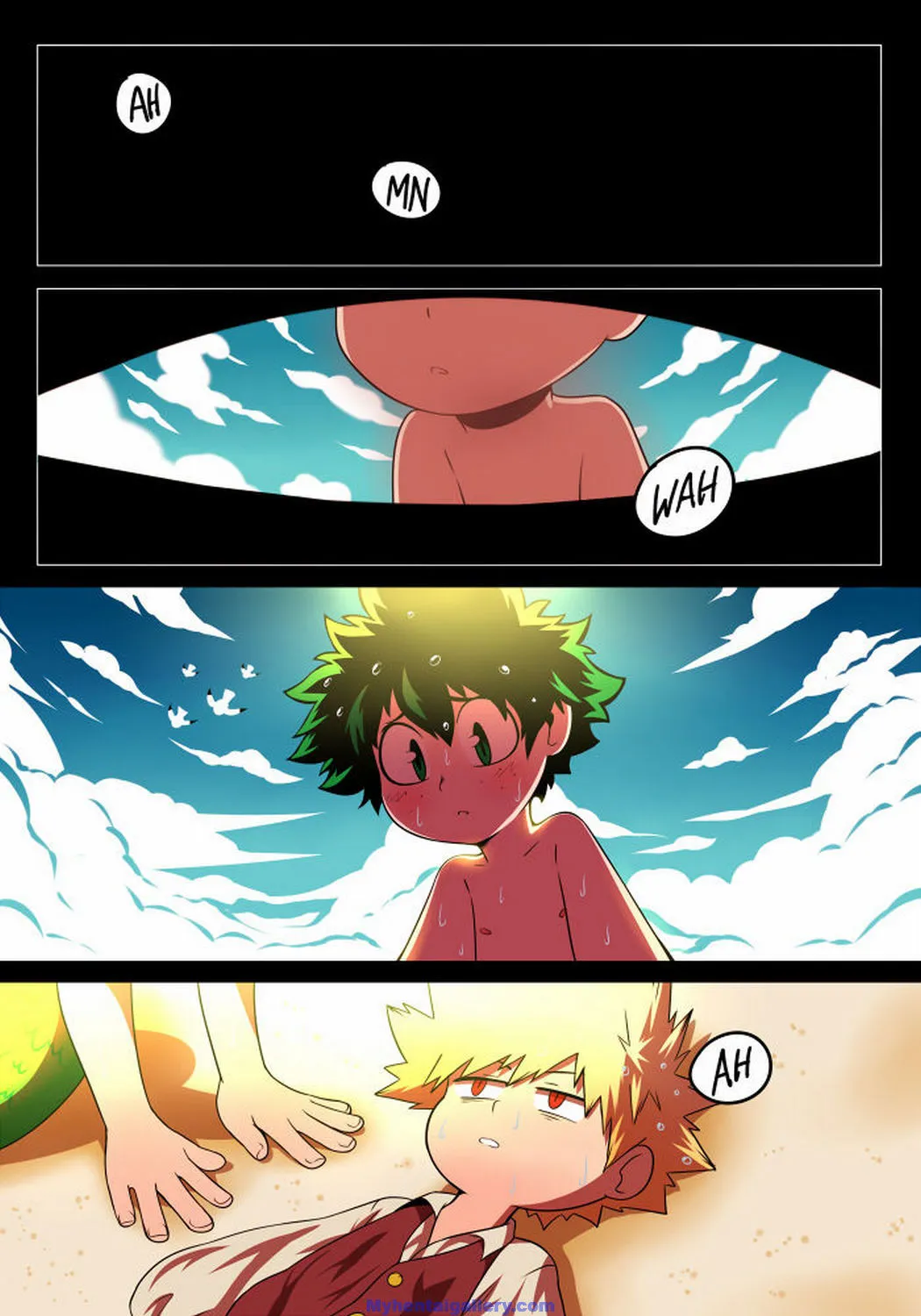 TodoBakuDeku porno comics