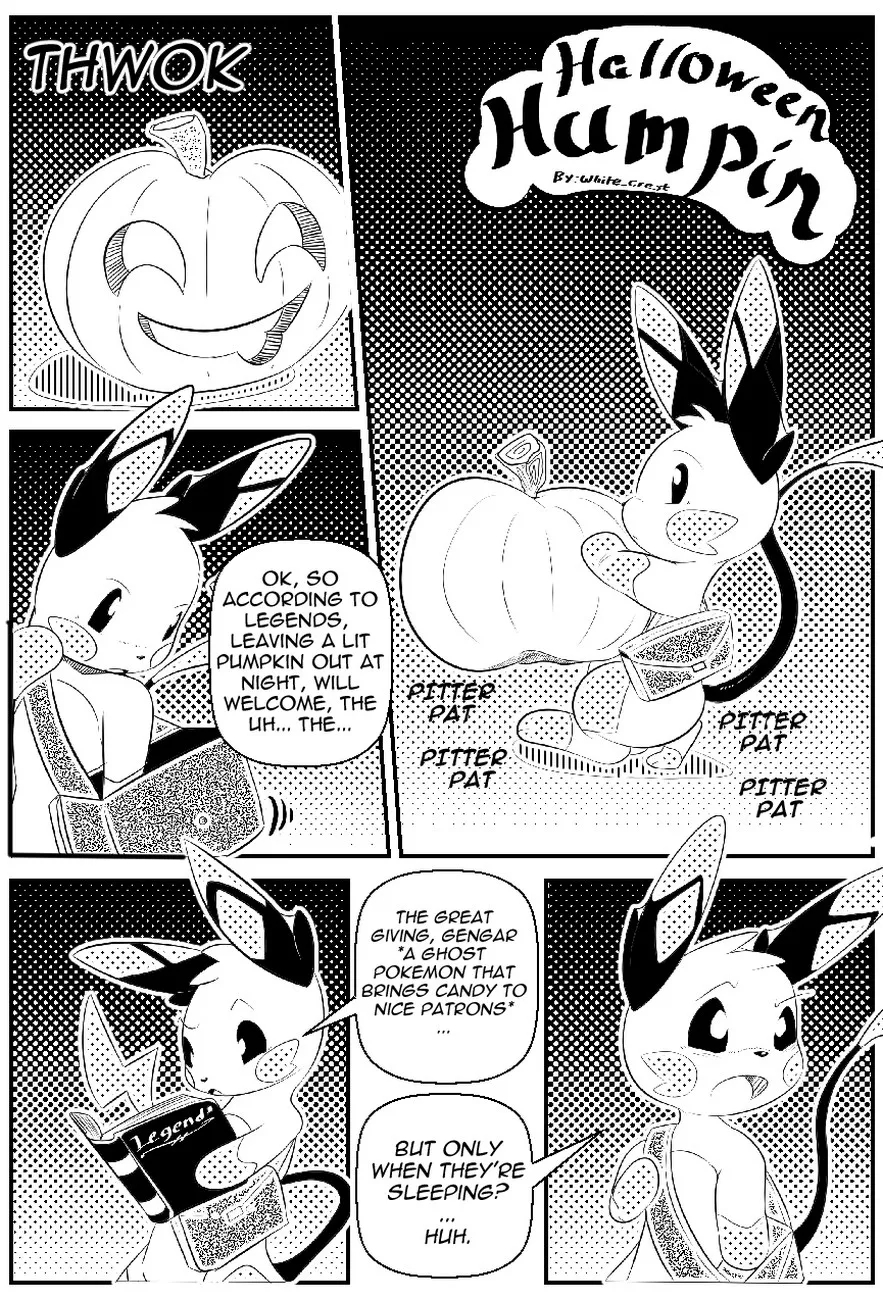 Halloween Humpin porno comics