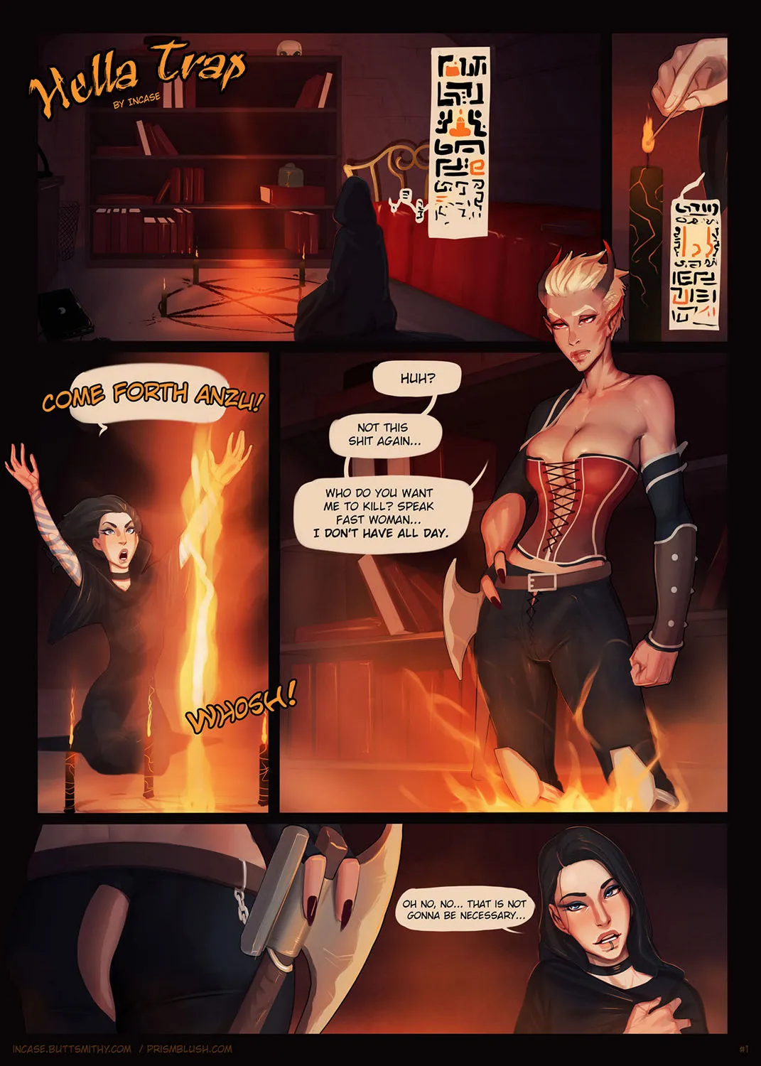 Hella Trap porno comics