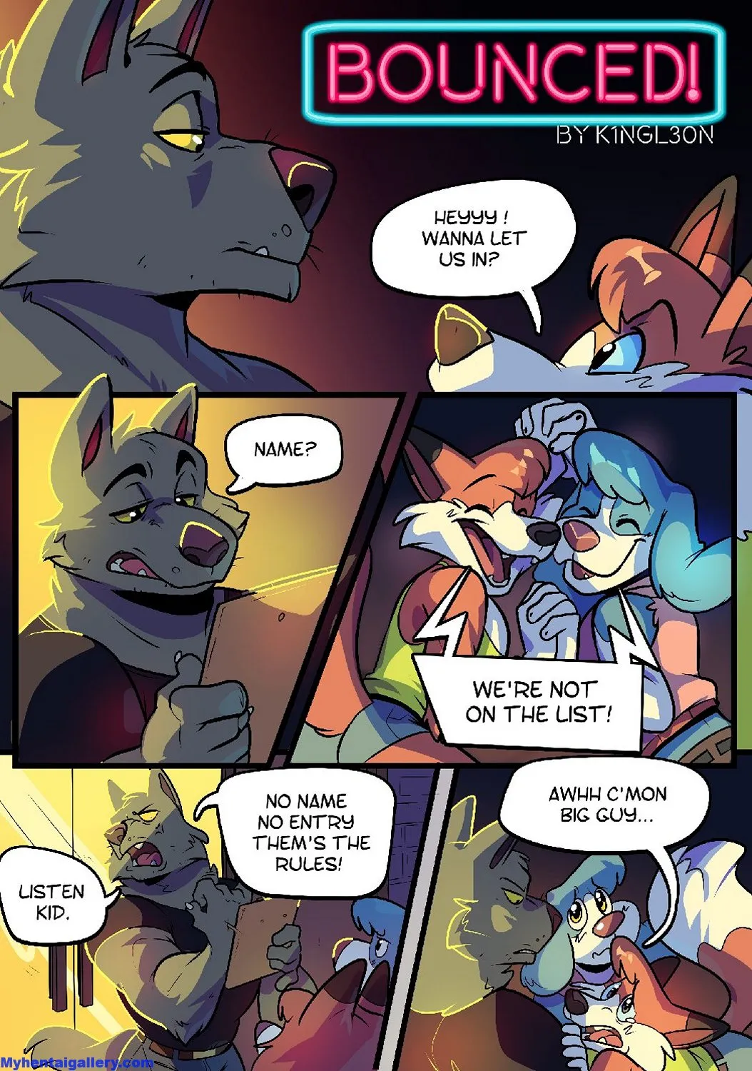 Bounced! porno comics