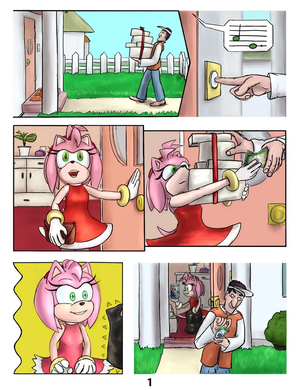 Amy's Blues porno comics