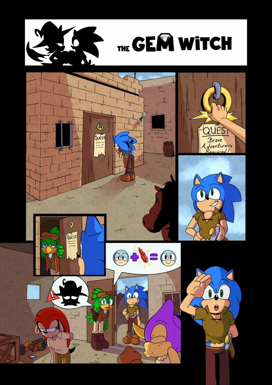 The Gem Witch porno comics
