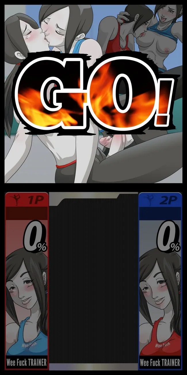 Super Sexual Battle Mirror Match 1 - Player 1 Vs Player 2 porno comics