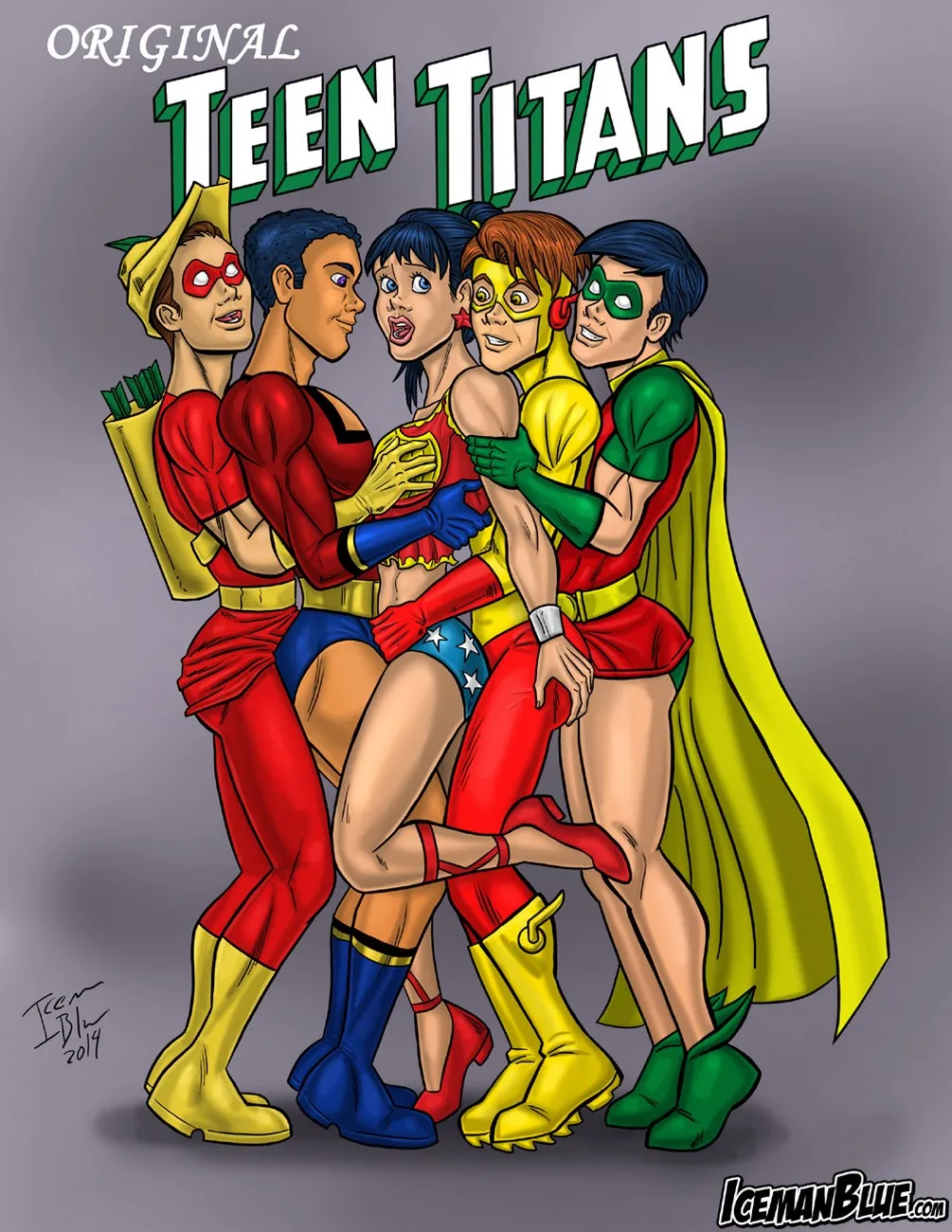 Original Teen Titans porno comics