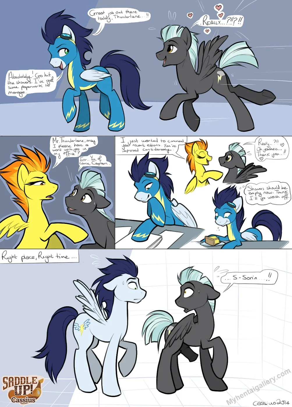 Shower Rump porno comics