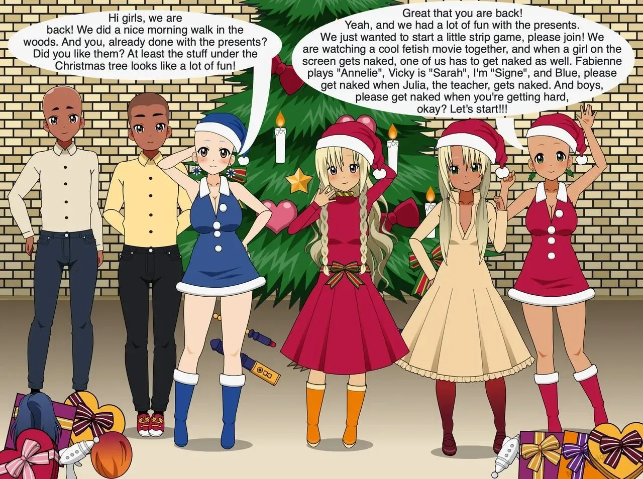 Christmas Girl Celebrates Christmas - Merry Christmas 2 porno comics