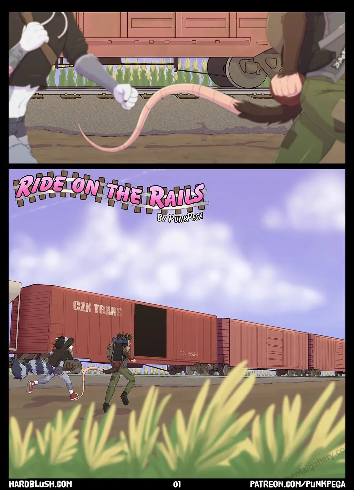 Ride On The Rails porno comics