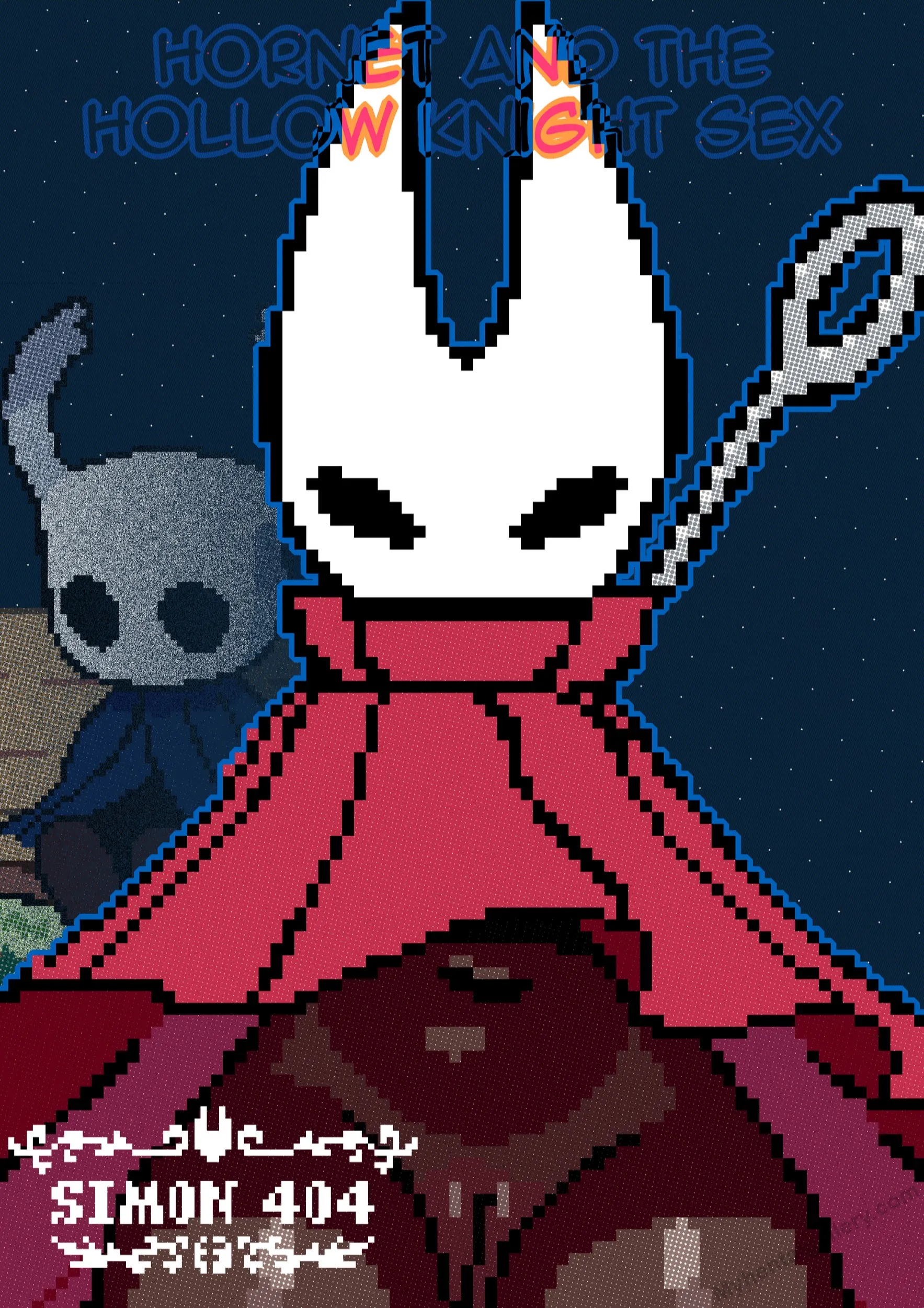 Hornet And The Hollow Knight Sex porno comics Cover