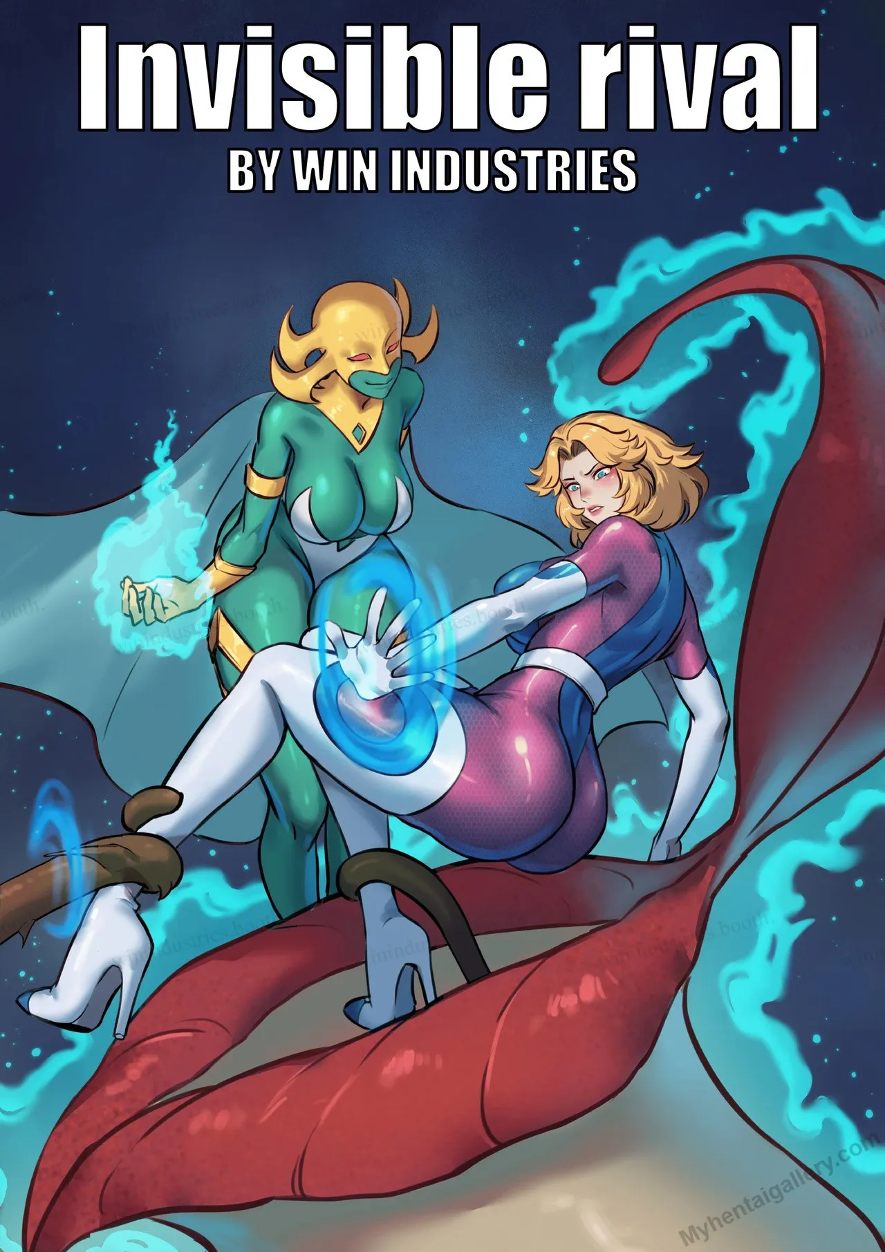 Invisible Rival porno comics Cover