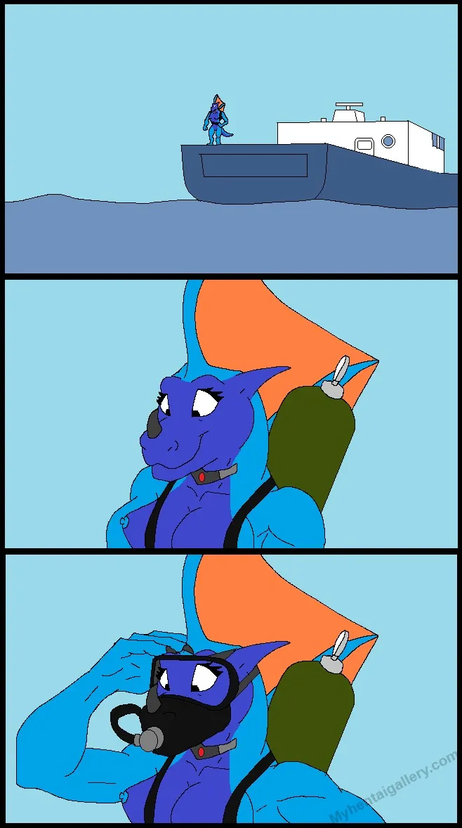 Beckyzilla porno comics Cover